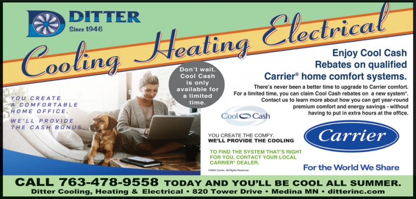 Ditter Cooling and heating