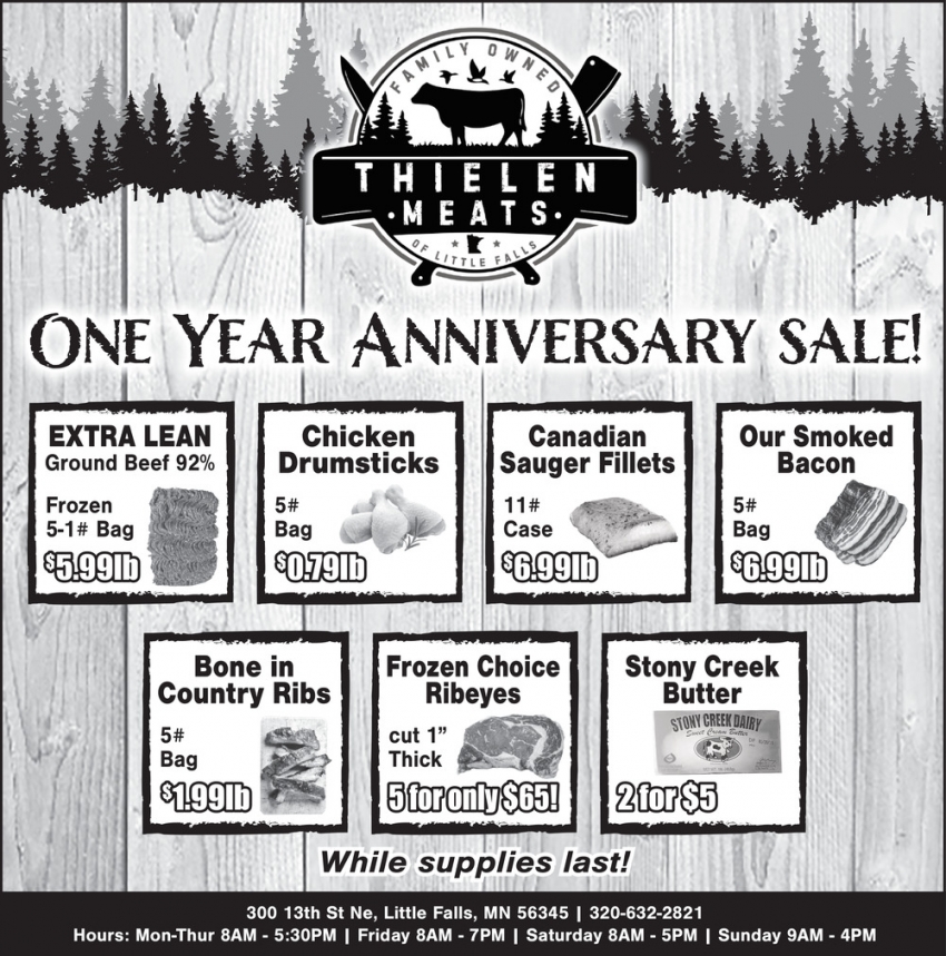 Thielen Meats Of Little Falls