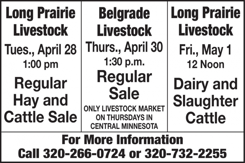 Long Prairie Livestock - Belgrade Livestock