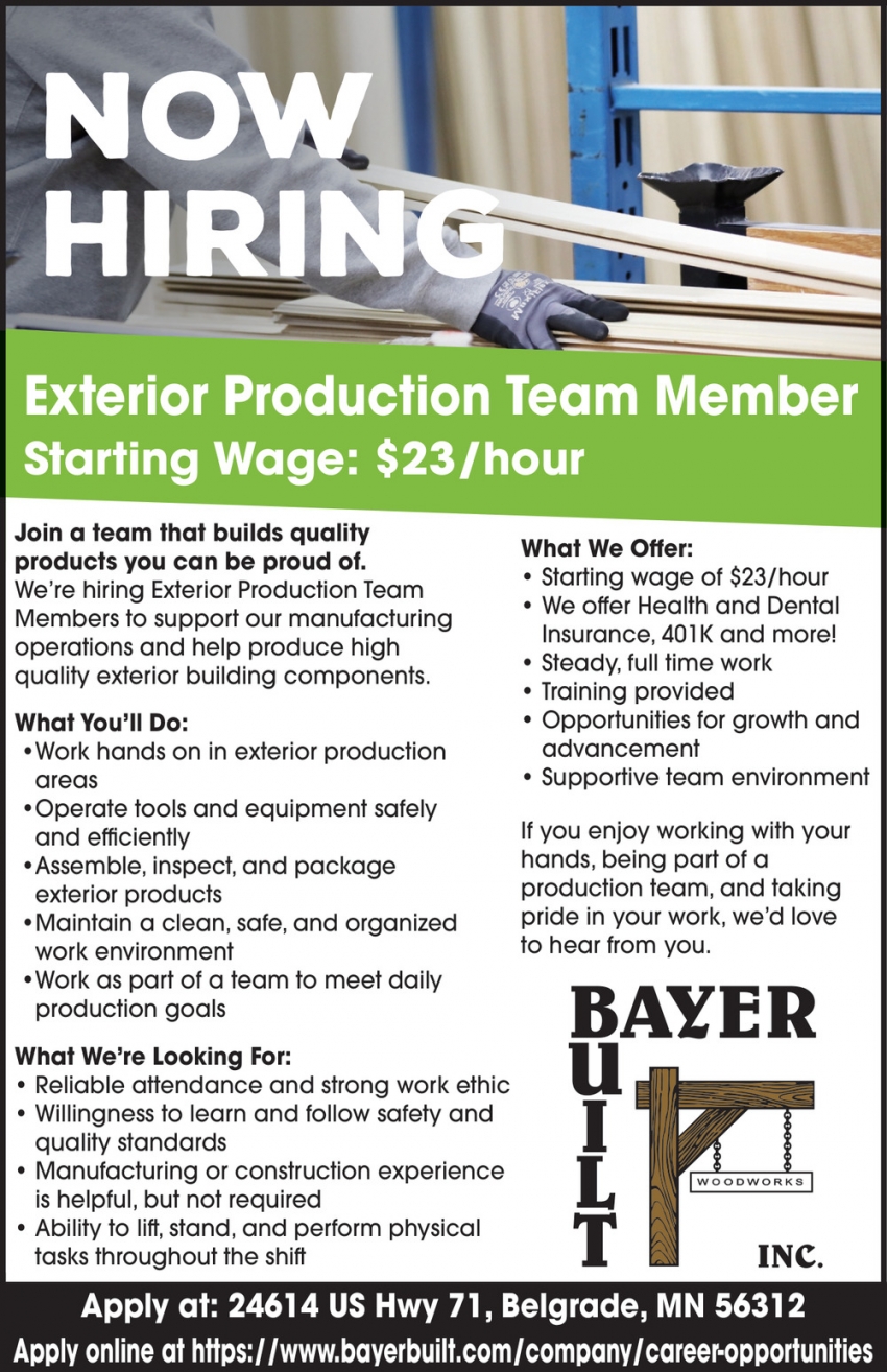 Bayer Built Woodworks