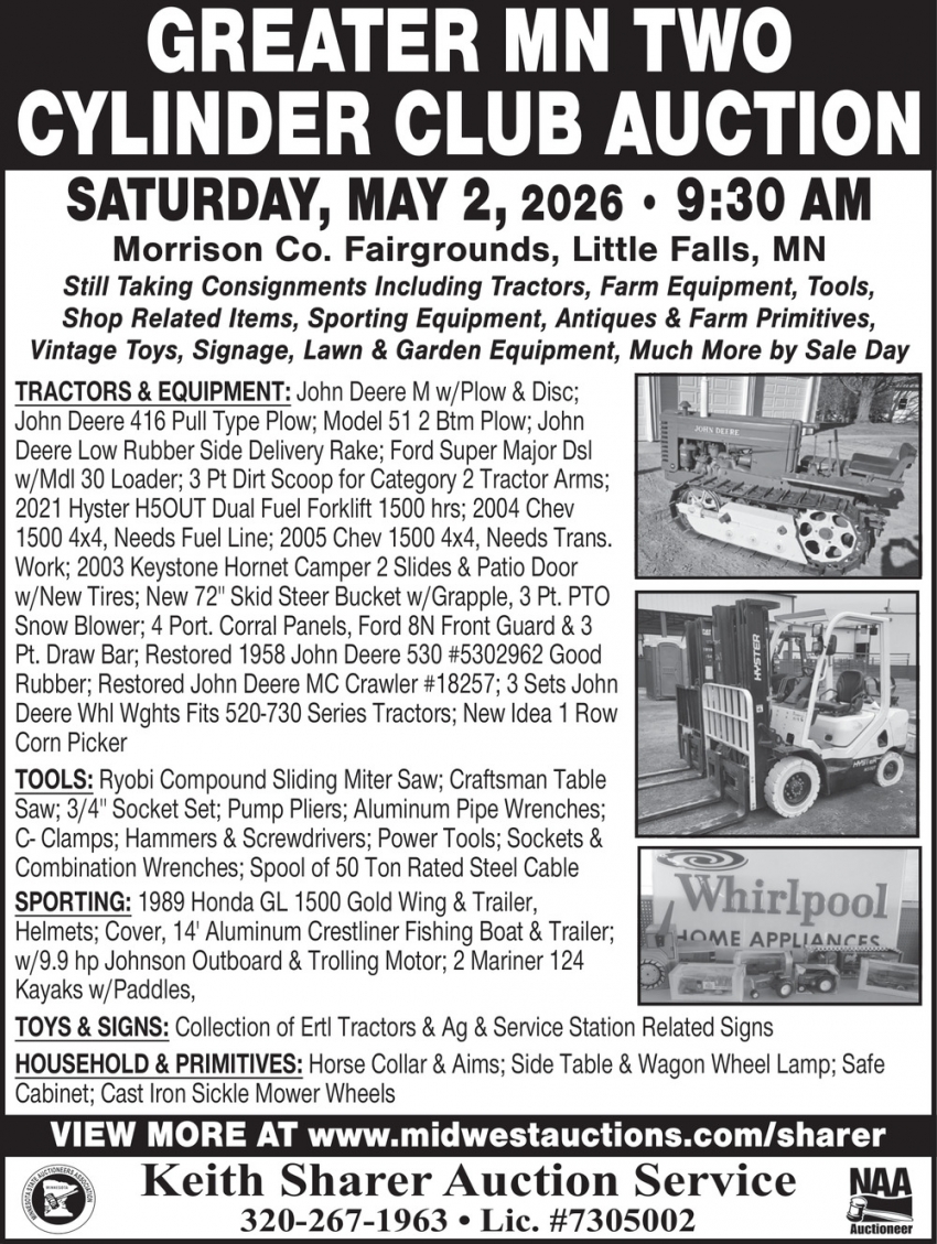 Keith Sharer Auction Service