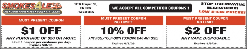 Smokes 4 Less