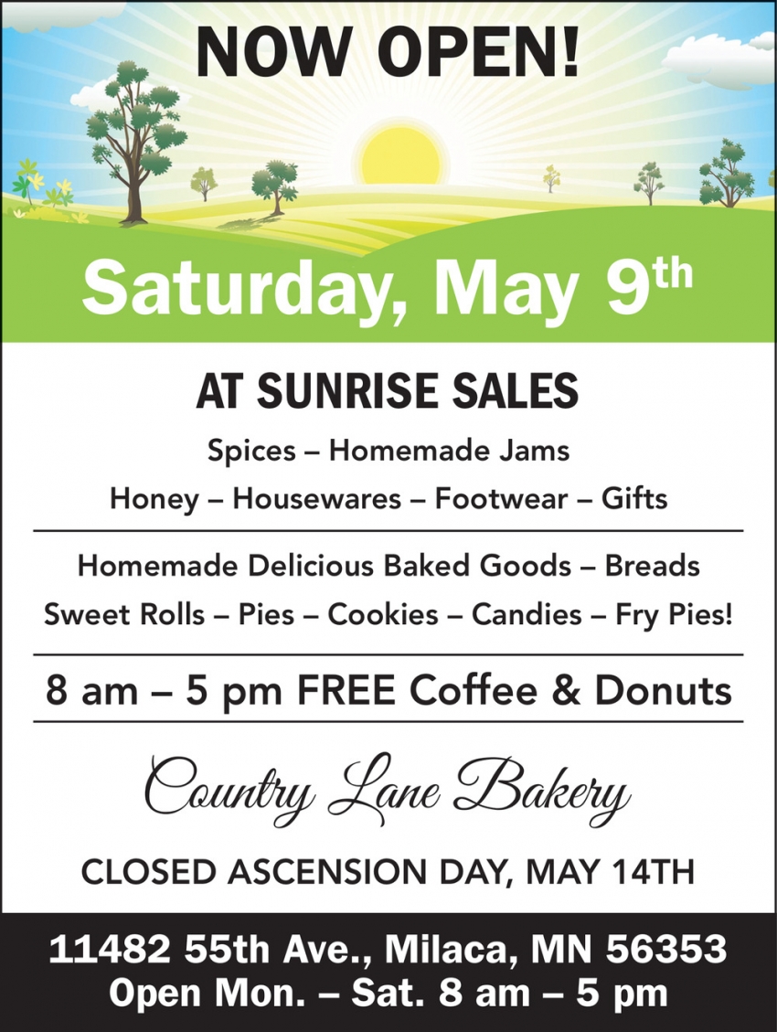 Country Lane Bakery