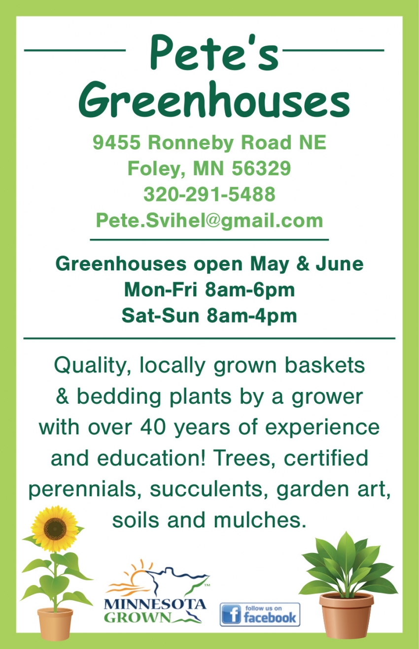 Pete's Greenhouses