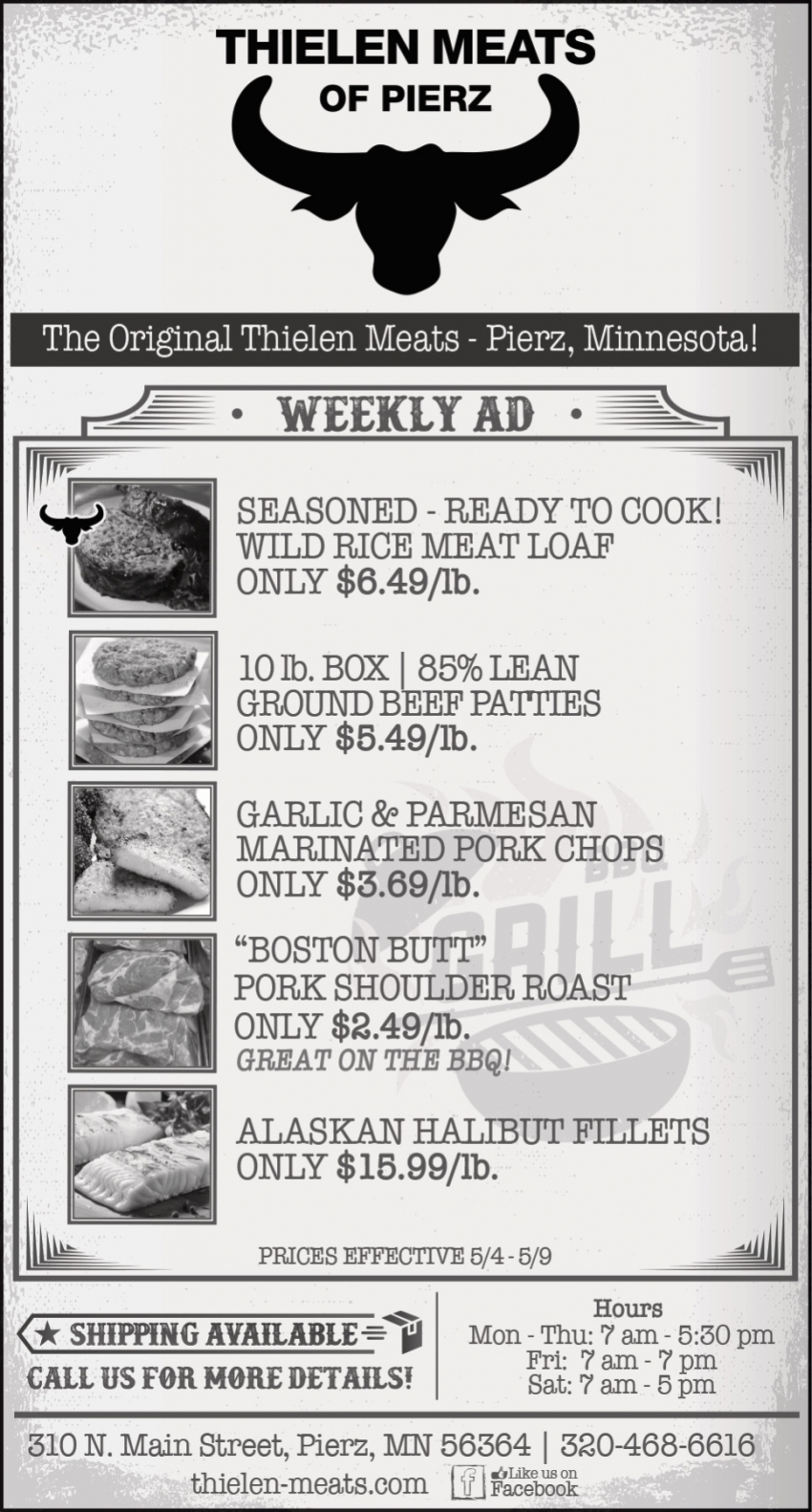 Thielen Meats Of Pierz