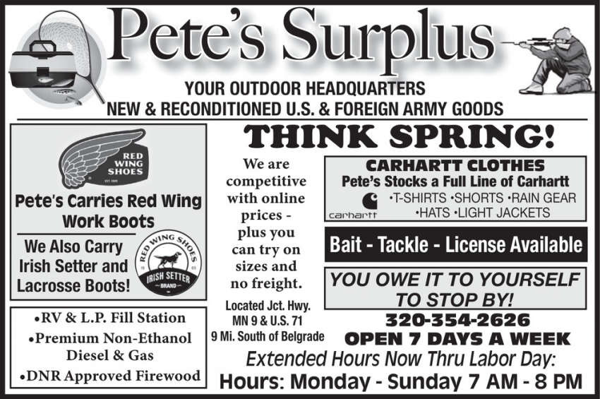 Pete's Surplus