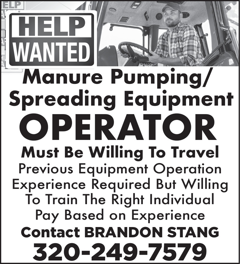 Brandon Stang Custom Farming 