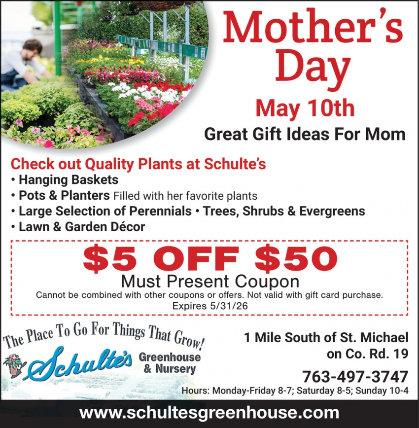 Schulte's Greenhouse and Nursery