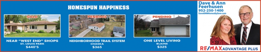 Dave And Ann Feerhusen - Re/Max Advantage Plus
