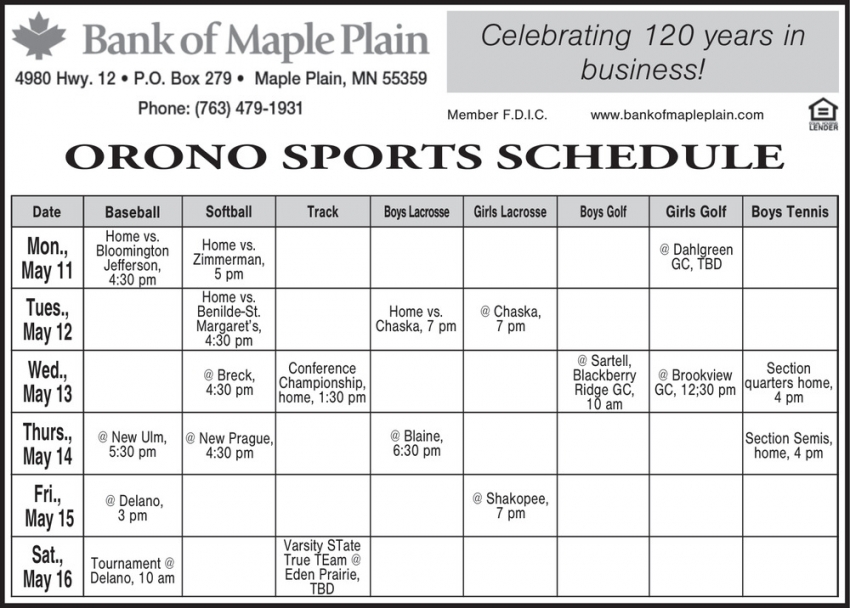 Bank of Maple Plain