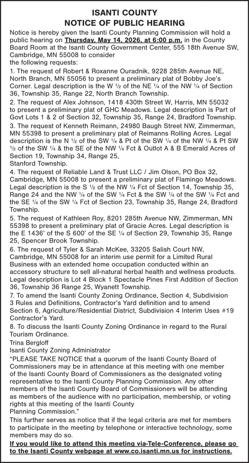 Isanti County
