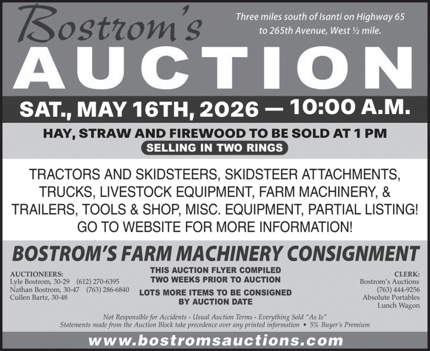 Bostrom's Auctions