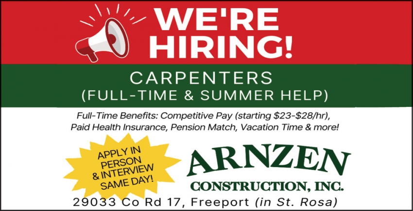Arnzen Construction, Inc.