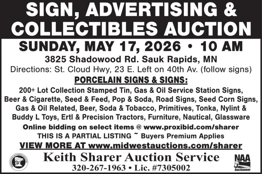 Midwest Auctions-Keith Sharer