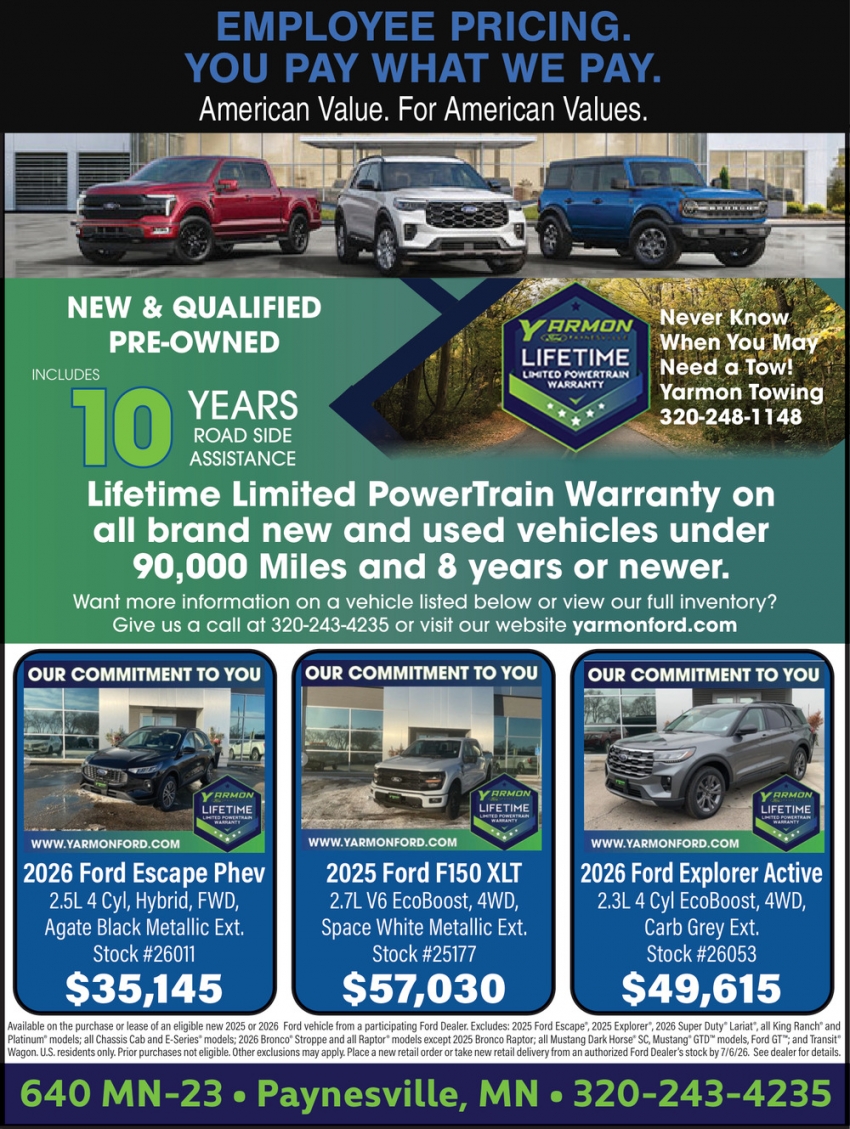 Yarmon Ford