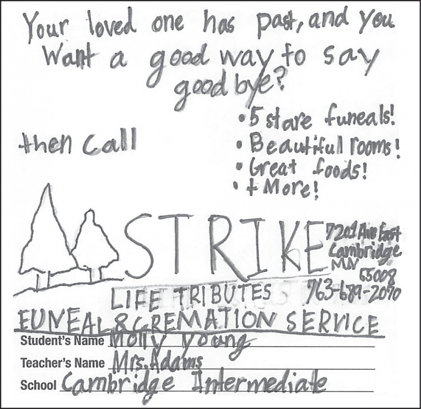 Strike Life Tributes