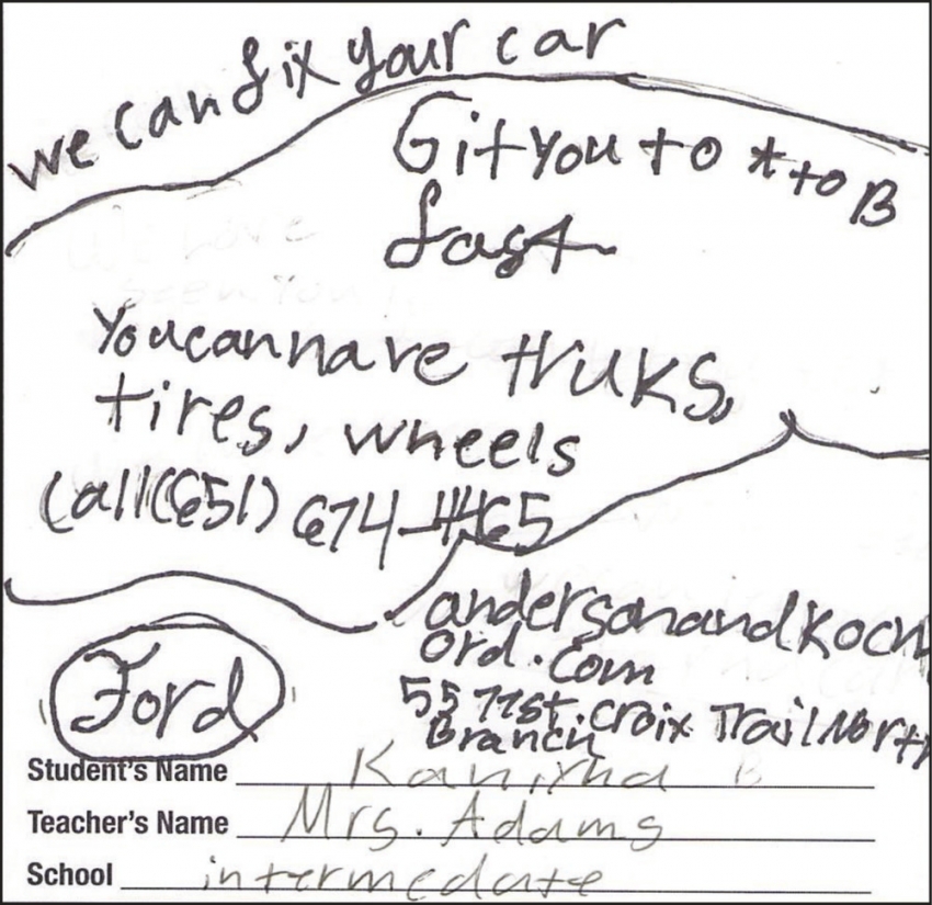Anderson & Koch Ford Inc