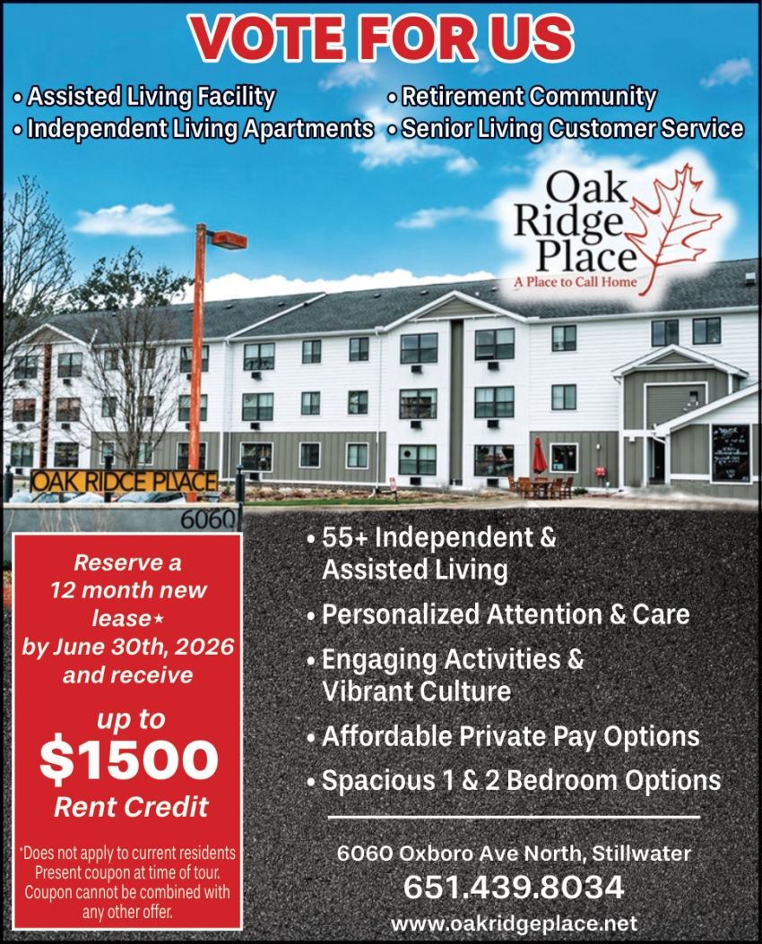 OAK RIDGE PLACE