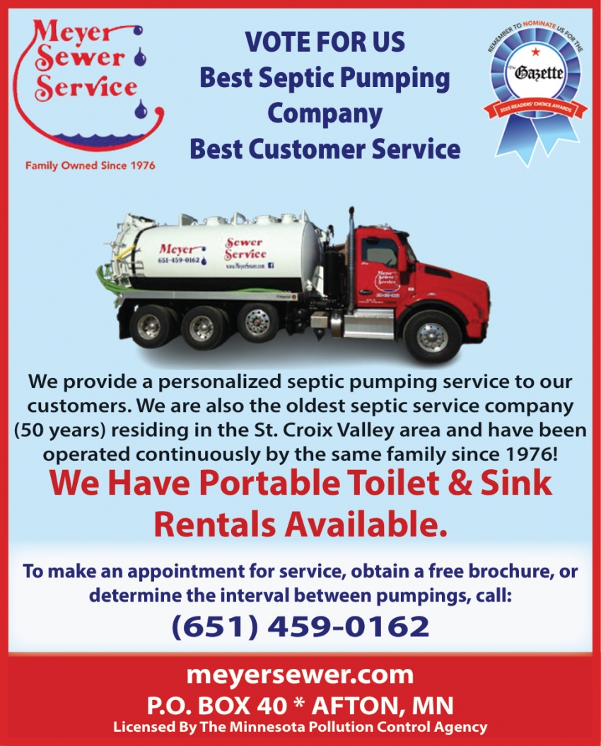 Meyer Sewer Service