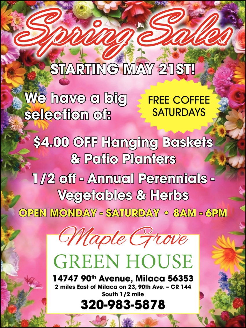 Maple Grove Greenhouse