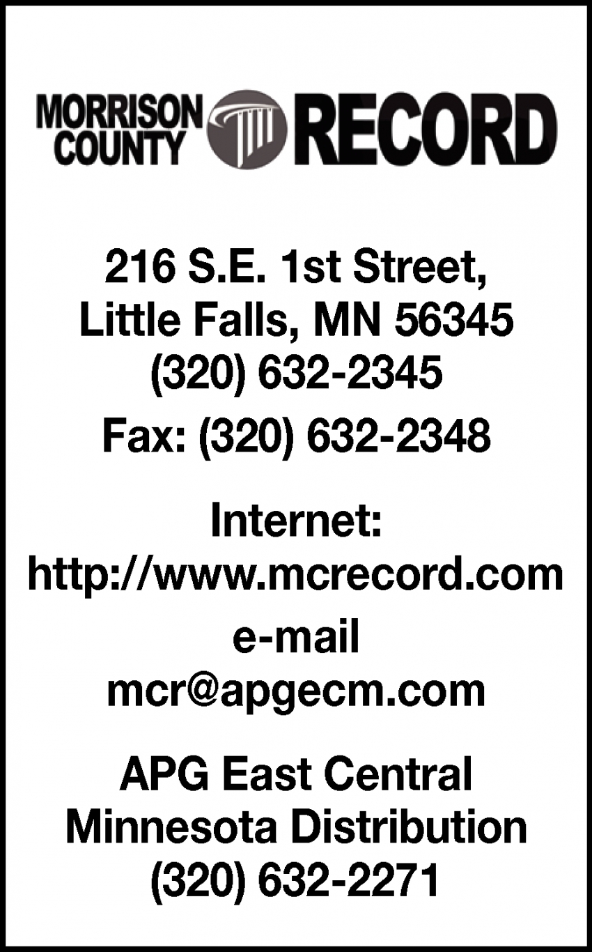 Morrison County Record