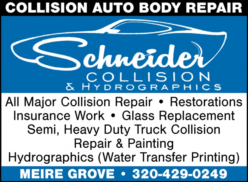 Schneider Collision & Hydrographics