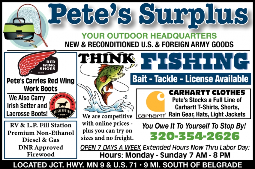 Pete's Surplus