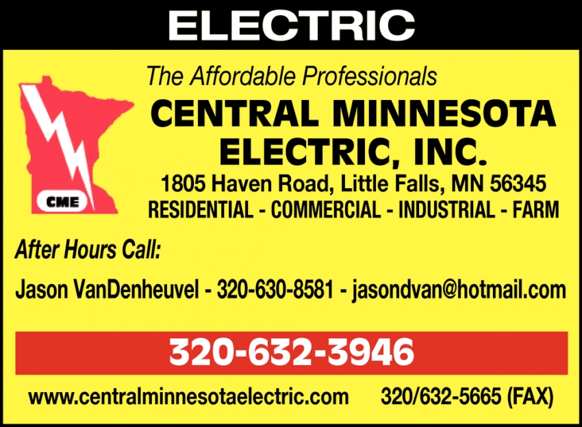 Central Minnesota Electric, Inc