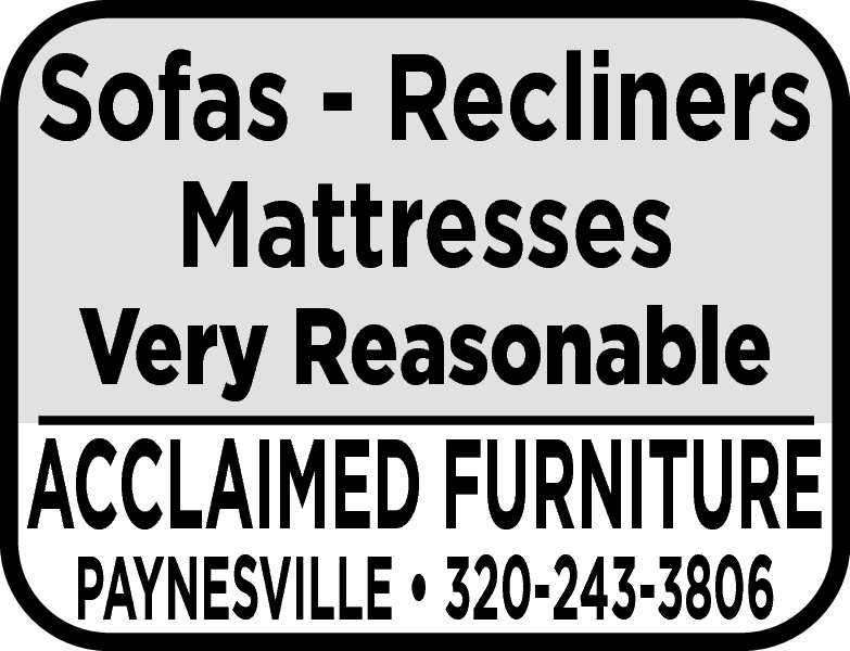 Acclaimed Furniture Paynesville