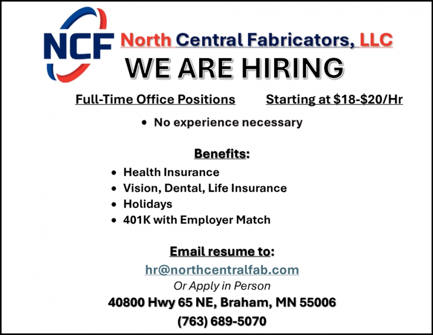 North Central Fabricators, LLC