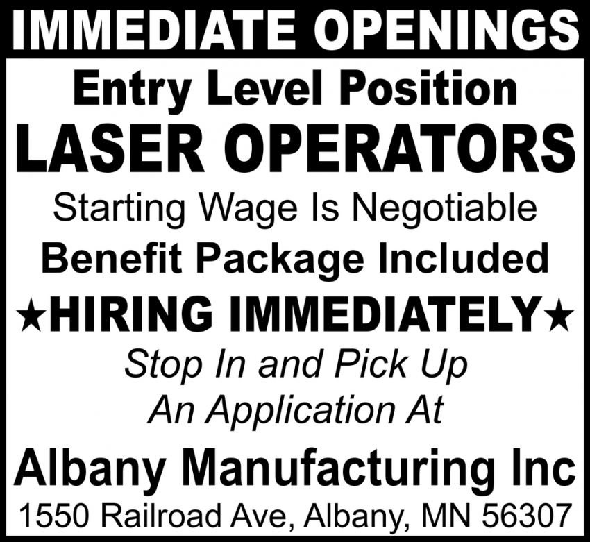 Albany Manufacturing