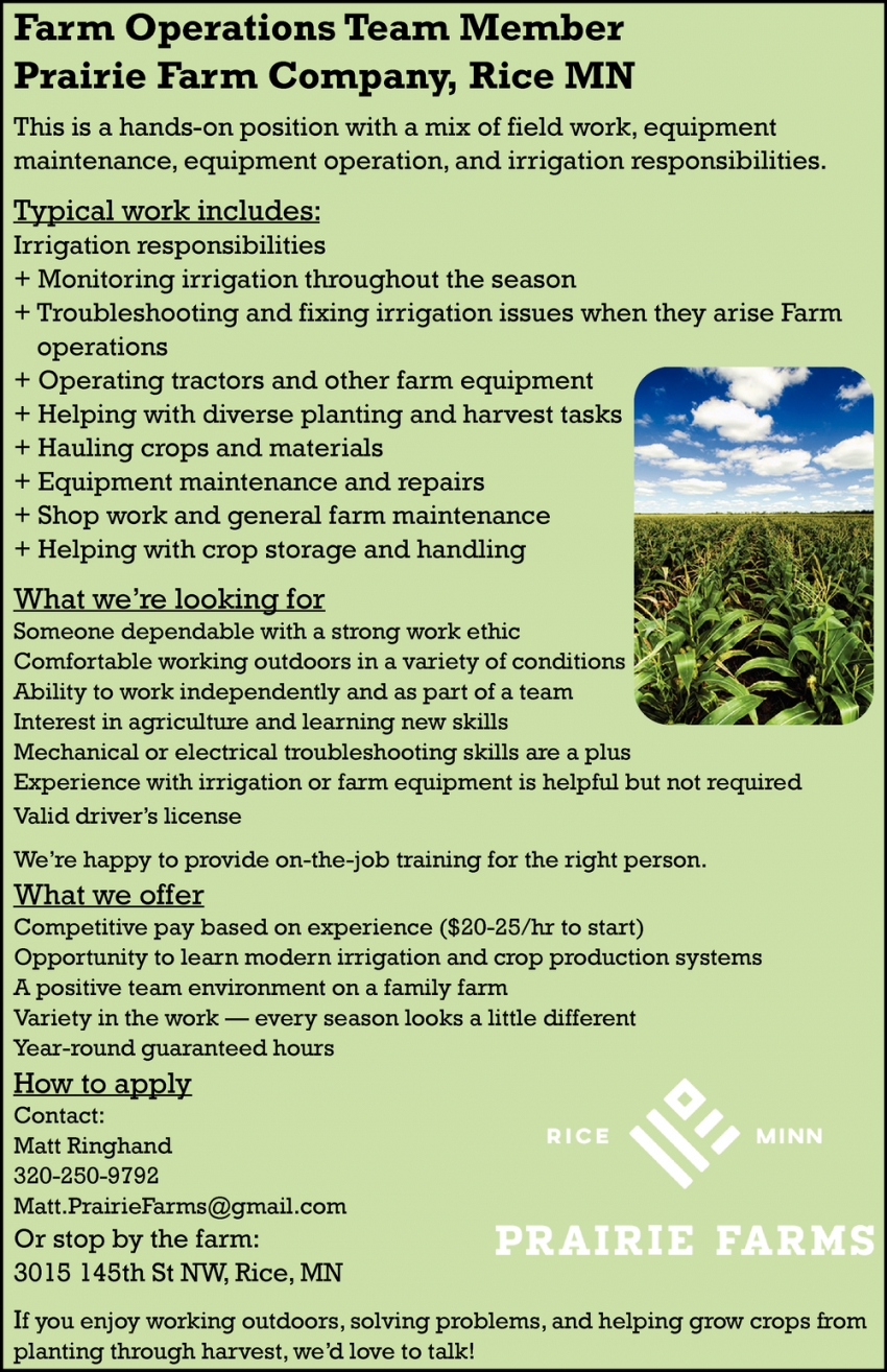 Prairie Farm Supply
