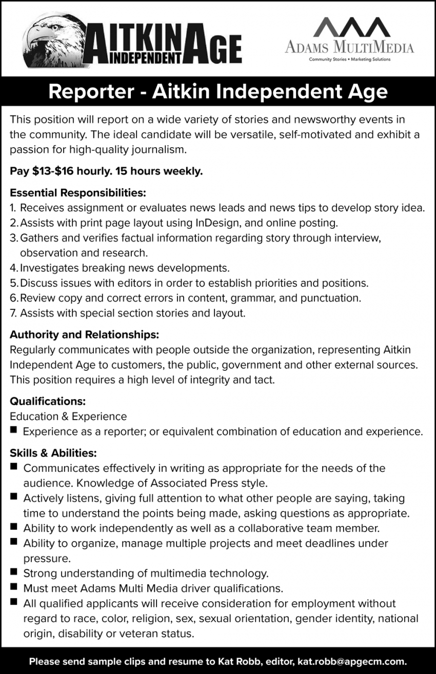 Aitkin Independent Age