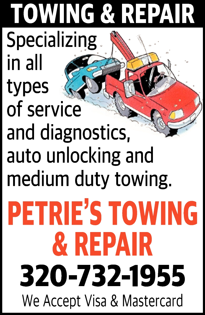 Petrie's Towing & Repair