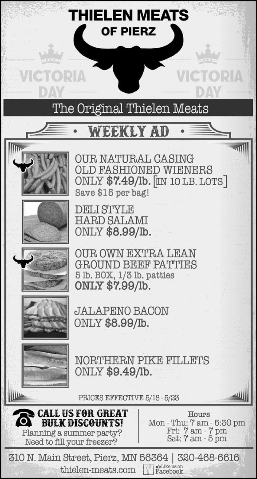 Thielen Meats Of Pierz