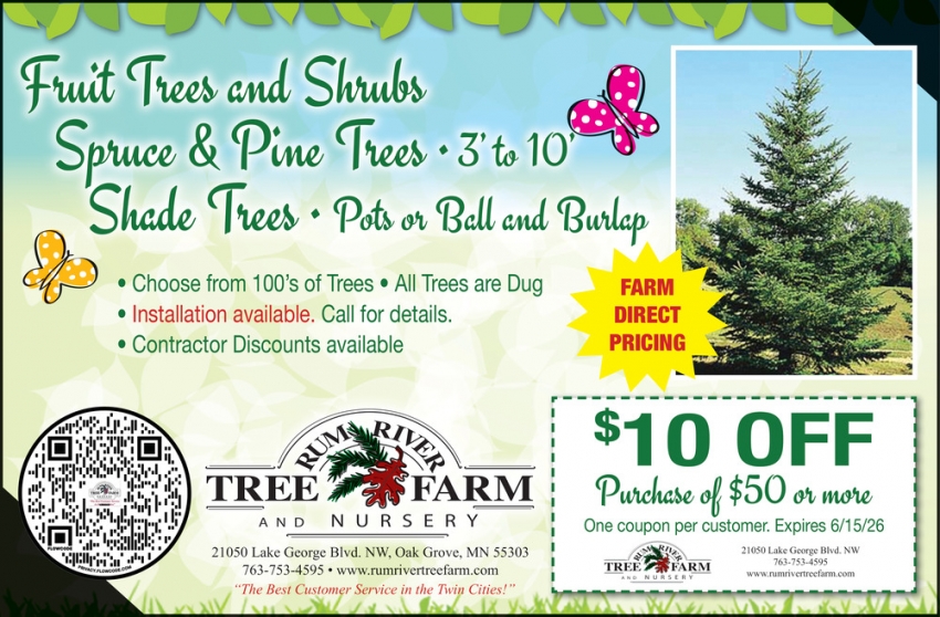 Rum River Tree Farm Nursery