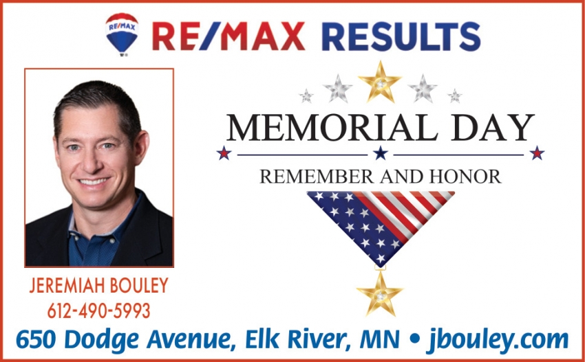 Re/Max Results - Jeremiah Bouley