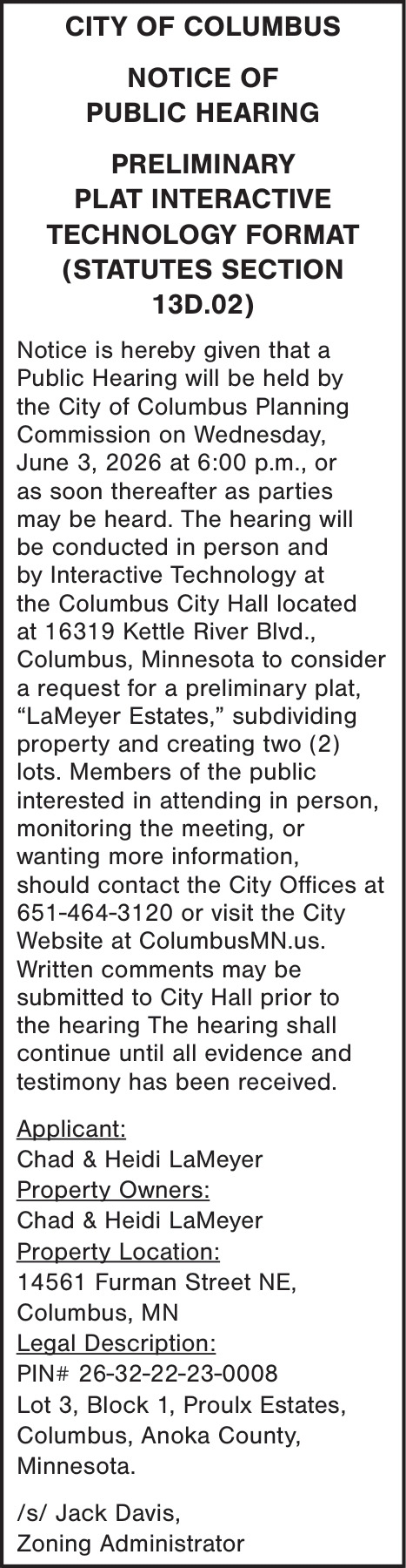 City Of Columbus