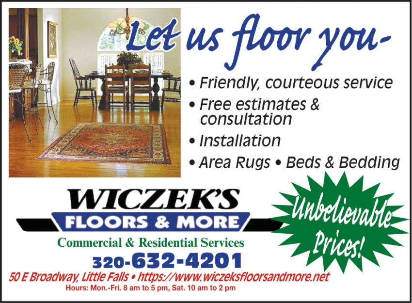 Wiczek's Floors & More