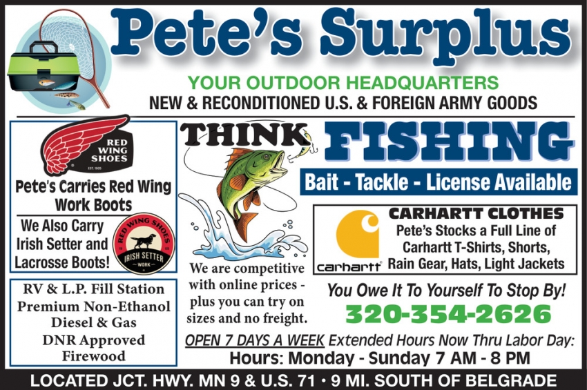 Pete's Surplus