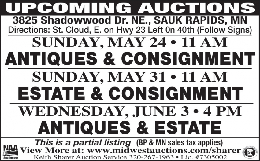 Midwest Auctions-Keith Sharer