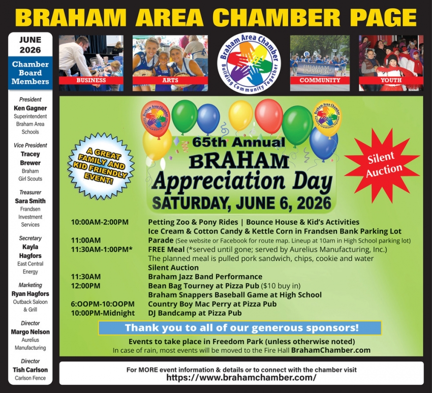 Braham Area Chamber
