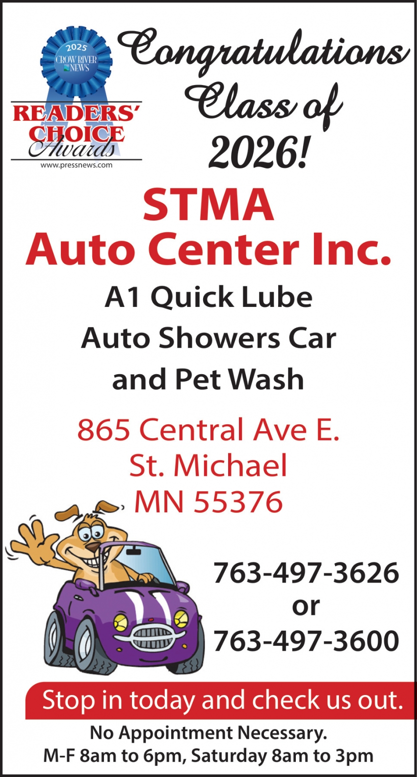 STMA Auto Center Inc.