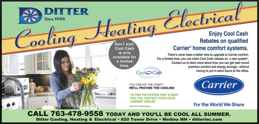 Ditter Cooling and heating