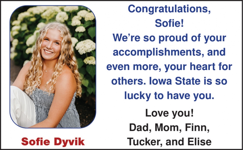 Congratulations