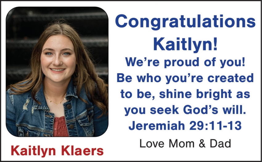Congratulations