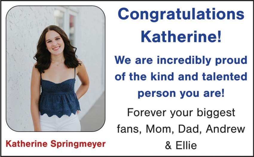 Congratulations