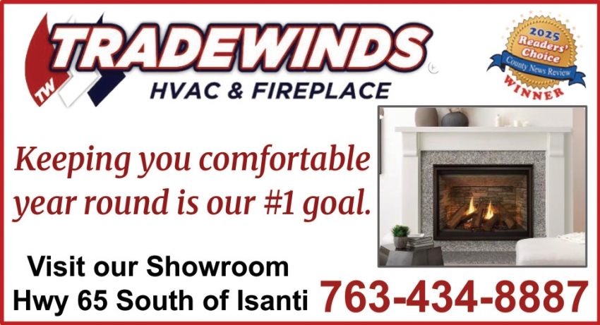 Tradewinds Heating, Air Conditioning, Fireplace, LLC