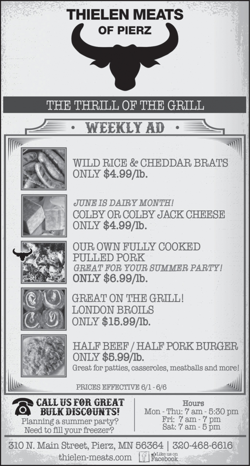 Thielen Meats Of Pierz