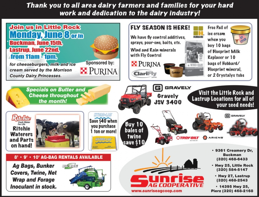Sunrise AG Cooperative
